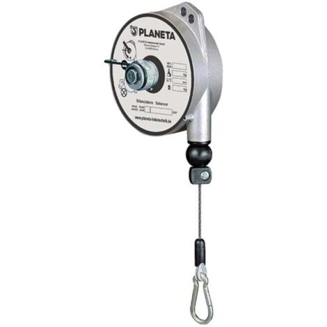 Federzug TCN 9322 Trgf.4-6kg Edelstahl-Drahtseil Seillänge 2,0m (1/3)