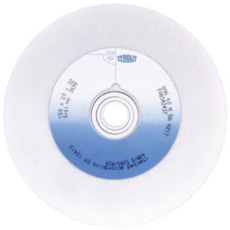 Schleifbockscheibe Ø150xB25x32mm 80 Form 1 89A 80 L5A V217 Edelkorund TYROLIT