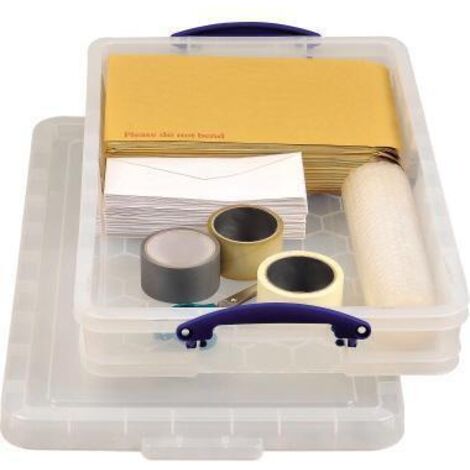 Really Useful Box Aufbewahrungsbox 20C 71x12x44cm 20l transparent (1/5)