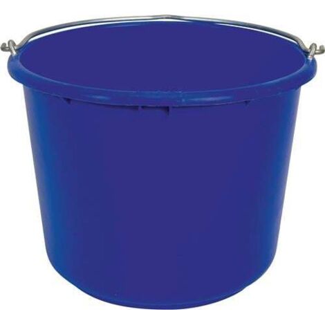 Baueimer GRIPLINE X 12 l schwer, verstärkt blau Kunststoff
