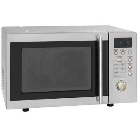 Mikrowelle UMW 800G-3 Inox 800-1.000 W Inox/Silber 20 l,freistehend,unterbaufähig - 910113 (1/4)