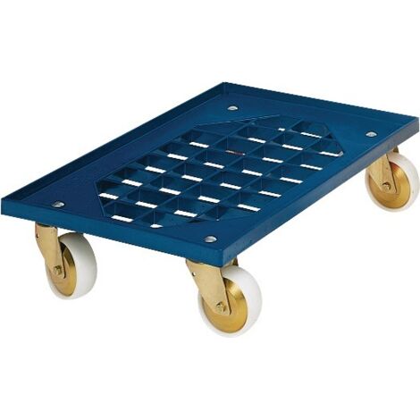 Kistenroller Tragfähigkeit 250 kg Polymer-Bereifung - 30002 B
