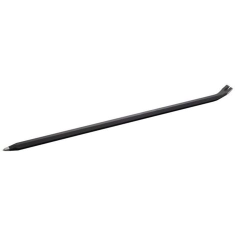 Brechstange Länge 1250 mm Breite 25 mm Form kantig gebogene Klaue pulverbeschichtet