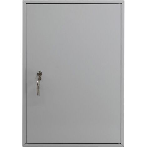 Burg-Wächter Schlüsselkasten abschließbar PZ 6850 - Schlüsselschrank mit 50 Haken, Stahl lichtgrau (1/5)