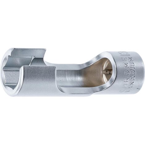 Spezial-Steckschlüssel-Einsatz, geschlitzt Antrieb Innenvierkant 10 mm (3/8") SW 13 mm (1/3)