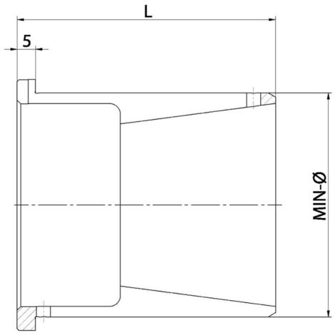 Röhm Spannhülse Min. Ø 76,7 Ausführung R - vulkanisiert Größe KFR / MFR 7 - 1015823 (1/4)