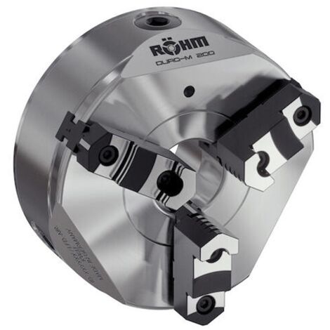 Röhm Planspiralfutter Duro-M 400/3 Zylindrische Aufnahme (DIN 6350 Form A) Grund- und Aufsatzbacken - 185316 (1/5)