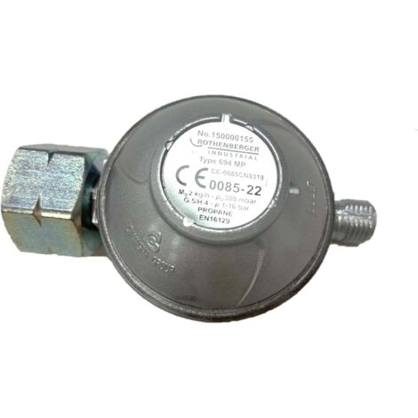 ROTHENBERGER Industrial Gasdruckregler 300 mbar 2 kg/h Abgangsgewinde 3/4" - 1500000155