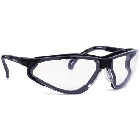 Schutzbrille Terminator Xtra EN 166 Fassung:schwarz Scheibe:klar PC INFIELD SAFE
