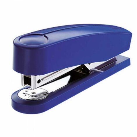 Heftgerät B 2 24/6 26/6 fest/lösbar/nageln 25 Bl. (80 g/m²) inkl. 200 Heftklammern 24/6 DIN SUPER Metall/Kunststoff blau (1/5)