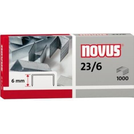 Novus 042-0039 Heftklammer-Paket of Heftklammern 1000 Heftklammern (1/3)