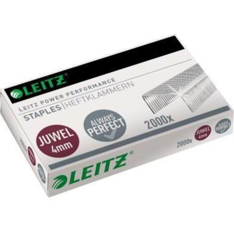 Heftklammer Juwel 4 mm Heftzange Juwel Juwel 2000 Metall verzinkt 2.000 St./Pack. (1/3)