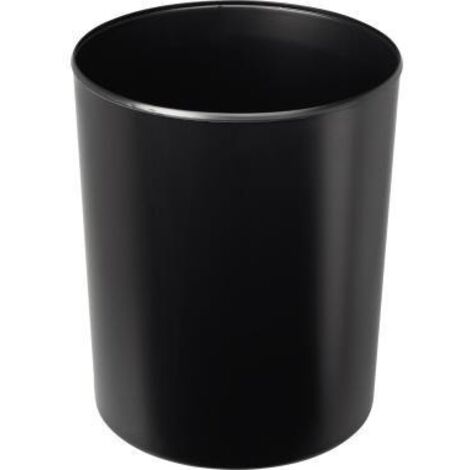 Papierkorb 28,3 x 34 cm (D. x H) 20l Polystyrol Farbe: schwarz 1 Sortierfach (1/4)