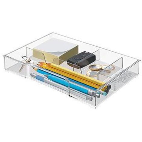 Schubladeneinsatz Schubladenboxen Plus WOW 245 x 33 x 165 mm (B x H x T) Kunststoff glasklar (1/2)