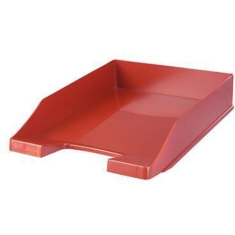 Briefablage KLASSIK DIN A4 DIN C4 Polystyrol Farbe: rot