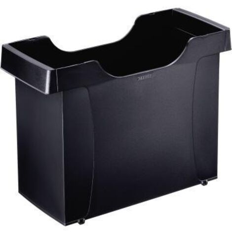 Hängemappenbox Uni-Box Plus DIN A4 20 Hängemappen Polystyrol schwarz (1/2)