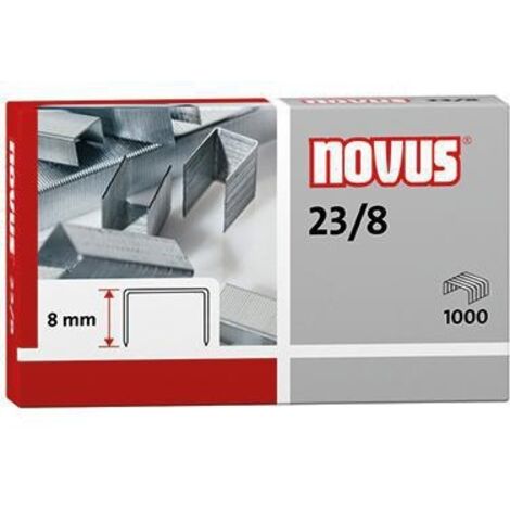 Heftklammer 23/8 Blockhefter Stahl verzinkt 1.000 St./Pack. (1/3)