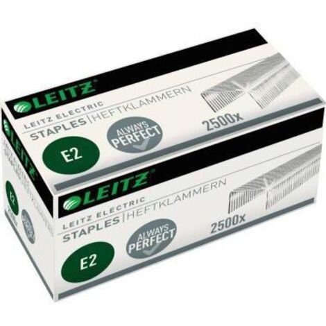 Heftklammer e2 24/6 Heftgerät 5533 Metall verzinkt 2.500 St./Pack. (1/5)