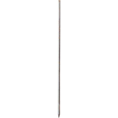Schnureisen Länge 1000 mm Ø 16 mm Rundstahl inklusive Fase und Vierkantspitze 1,6 kg