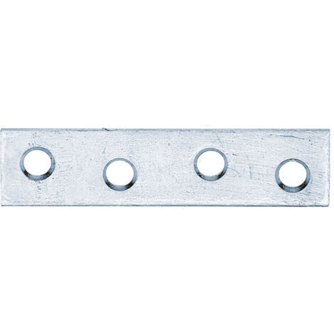 GAH Alberts Flachverbinder L 60 mm B 14 mm S 1,75 mm Stahl galv. gelb verz. - 339258