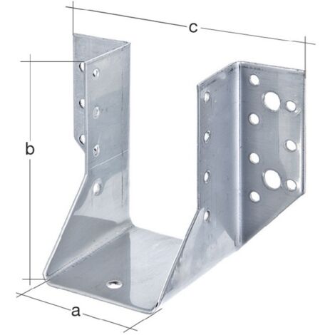 GAH Alberts Balkenschuh Typ A 80/120 2 mm ETA-08/0171 Stahl sdmverz. - 335885 (1/2)