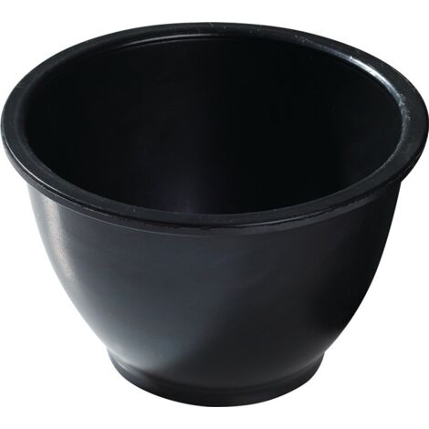 PROMAT  Gipsbecher  Höhe 90 mm D. oben:125 / unten: 60 mm konisch Gummi schwarz