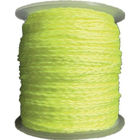 OVERMANN 008501701601000AA Pflastererschnur Länge 100 m 30 kg Polypropylen gelb