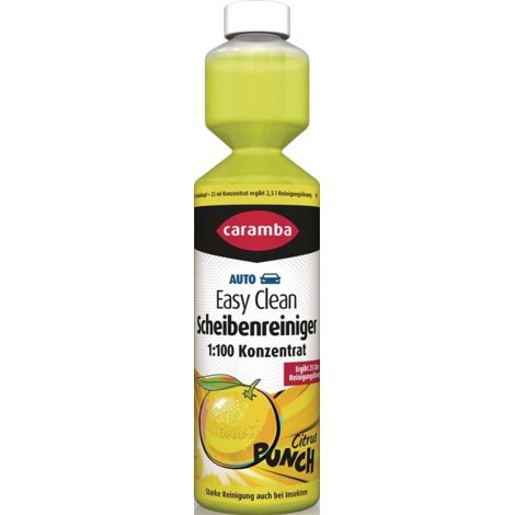 Scheibenreiniger Sommer Easy Clean Konzentrat 1:100 250ml Dosierflasche CARAMBA (1/2)
