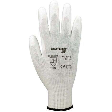 Schnittschutzhandschuhe Gr.9 weiß EN 388 PSA II 10 PA