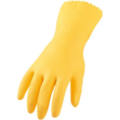 Chemikalienhandschuhe Größe 10 gelb EN 388, EN 374 PSA-Kategorie III