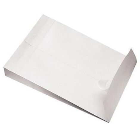 Papprückwandtaschen C4 weiss ohne Fenster 120g Papprückwandtaschen C4 weiss ohne Fenster 120g