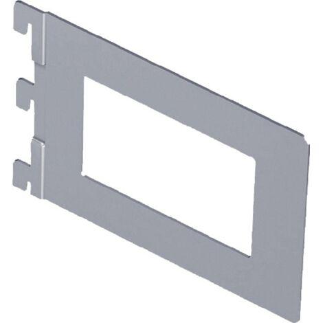 ALFER ELEMENT SYSTEM 10801-00006 Bücherbügel weißaluminium Breite 143 mm Tiefe
