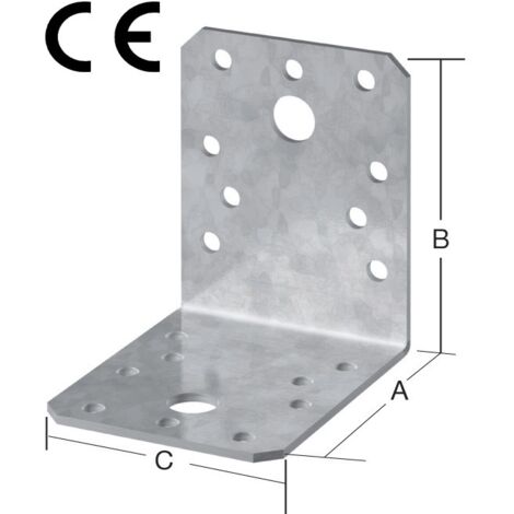 Vormann Winkelverbinder verzinkt 50x50x35 mm