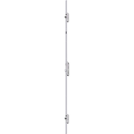 Mehrfachverriegelung autosafe 833P Automatik Fallenriegel E PZ20/65/92/9 mm Flachstulp silber DIN links / rechts