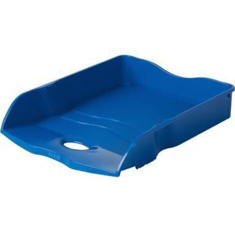Briefablage Re-LOOP DIN A4 DIN C4 Polypropylen 100 % recycelt Farbe: blau (1/4)