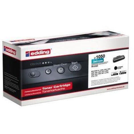 Toner kein Originalzubehr Kompatibel mit: Brother TN-2320 EDD-1050 ca. 2.600 Seiten schwarz (1/3)