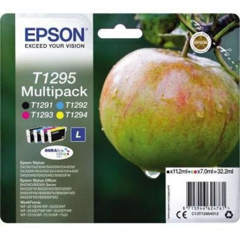 Epson Apple Multipack 4 Farben T1295, DURABrite Ultra Ink (1/4)