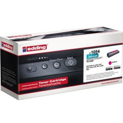 EDDING Toner edding kein Originalzubehör Kompatibel mit: Brother TN-326M EDD-1054 ca. 3.500Seiten magenta (1/3)