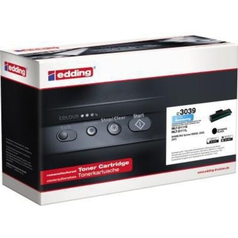 EDDING Toner edding kein Originalzubehör Kompatibel mit: Samsung MLT-D111S EDD-3039ca. 2.000 Seiten schwarz (1/4)
