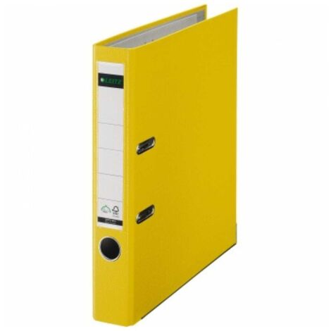 Leitz Ordner 10155015 DIN A4 52mm PP gelb (1/5)