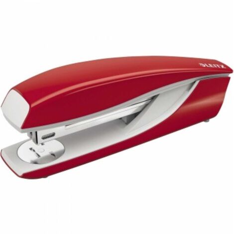 Heftgert NeXXt 5504 24/6 24/8 26/6 fest/lsbar/nageln 40 Bl. (80 g/m) inkl. 200 Heftklammern 24/6 Metall/Kunststoff rot (1/5)