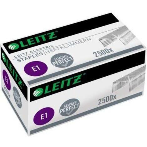 Heftklammer e1 No. 10 Heftgert 5532 Metall verzinkt 2.500 St./Pack. (1/4)