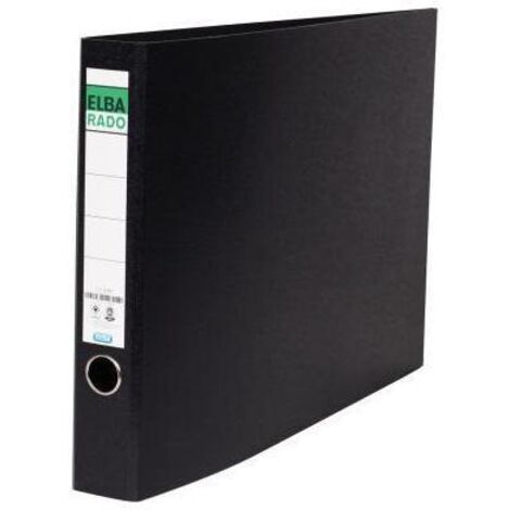 ELBA Ordner Hartpappe 400122690 DIN A3 quer 55mm schwarz (1/3)