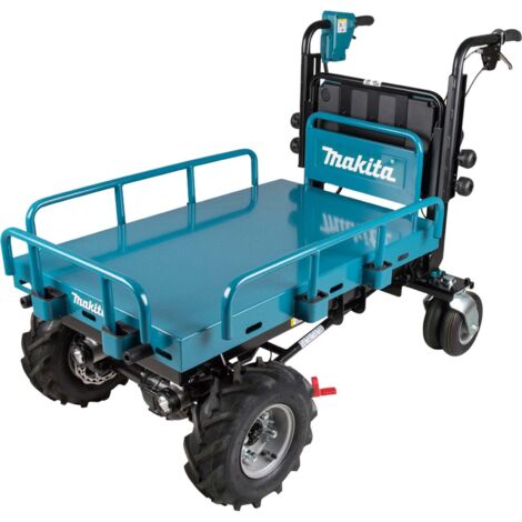 Makita Akku-Schubkarre 2x18V mit elektrischem Hub Solo - DCU601Z (1/5)