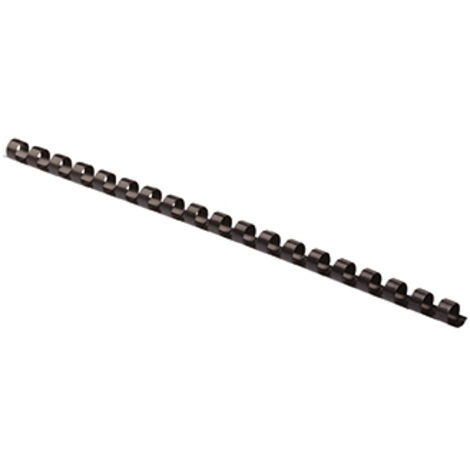 Fellowes Plastikbinderücken max. Durchmesser des Binderückens: 6 mm Verwendung für Papierformat: DIN A4 (1/2)