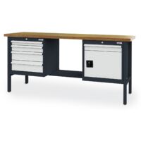 WS24 Kastenwerkbank B x T x H 2.000 x 600 x 960 mm - WS24-100142