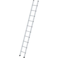 Günzburger Steigtechnik Sprossen-Anlegeleiter 0,35 m breit ohne Traverse 10 Sprossen - 011150