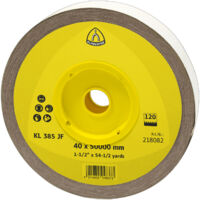 KLINGSPOR Schleifgeweberolle KL 385 JF 50 m x 40 mm Körnung 240 - 218086