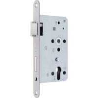 BKS Panik-Einsteckschloss 1201 Fkt.D rd 24/65/72/9mm DIN R verz - B-12010-72-R-2