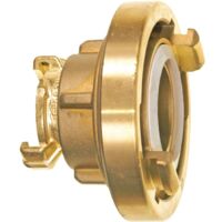 Übergangsstück plus-STORZ C KTW Messing für Trinkwasser